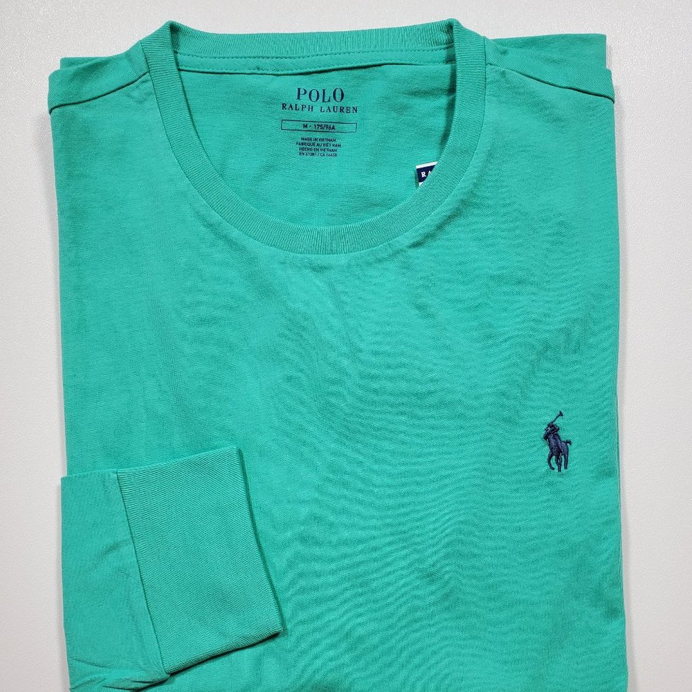 NWT Polo Ralph Lauren Long Sleeve Tee Crew Neck T Shirt